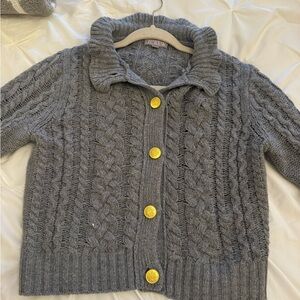 J Crew grey sweater